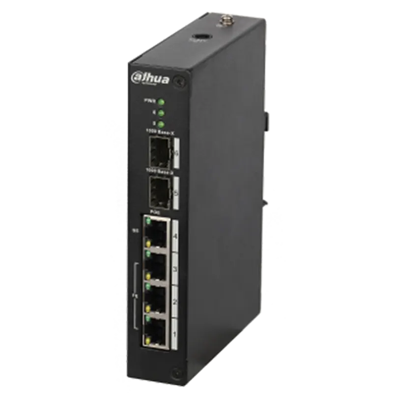 DAHUA PFS3206-4P-96 4-Port Unmanaged Ethernet Switch Mascom International.webp